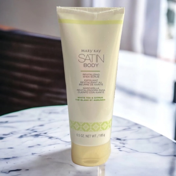 Mary Kay Other - MARY KAY Satin Body REVITALIZING Scrub White Tea &Citrus Wash 6.5oz NIP (C006)